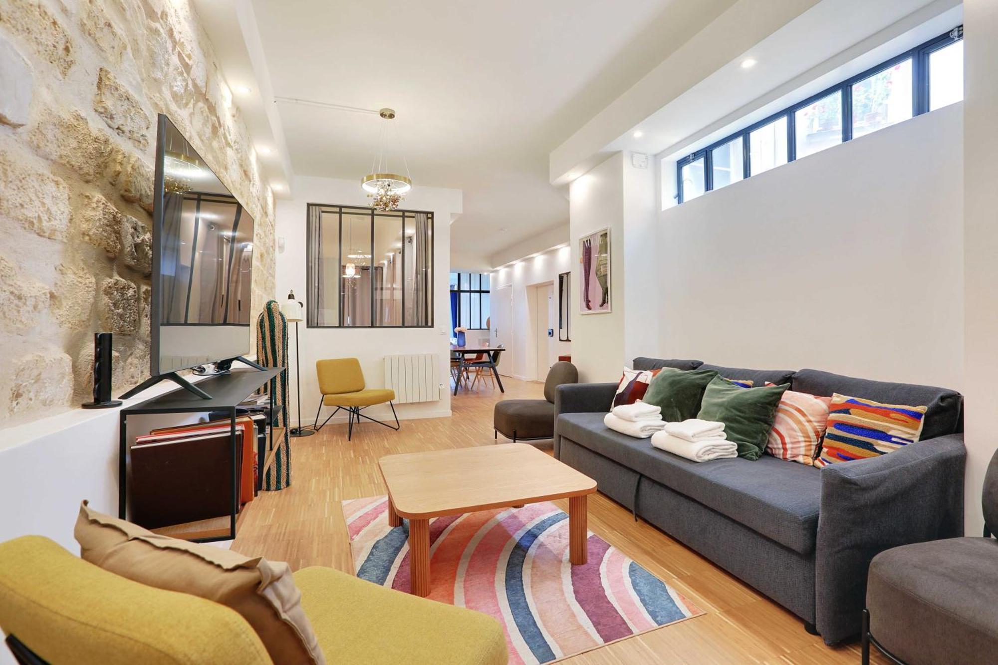 Spacious Apartment - 4Br-10P Montmartre Paris Dış mekan fotoğraf